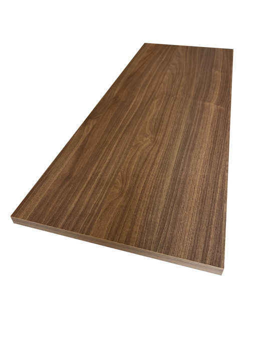 Hyllplan Dark Select Walnut 16 x 300 x 800 mm Wallmann